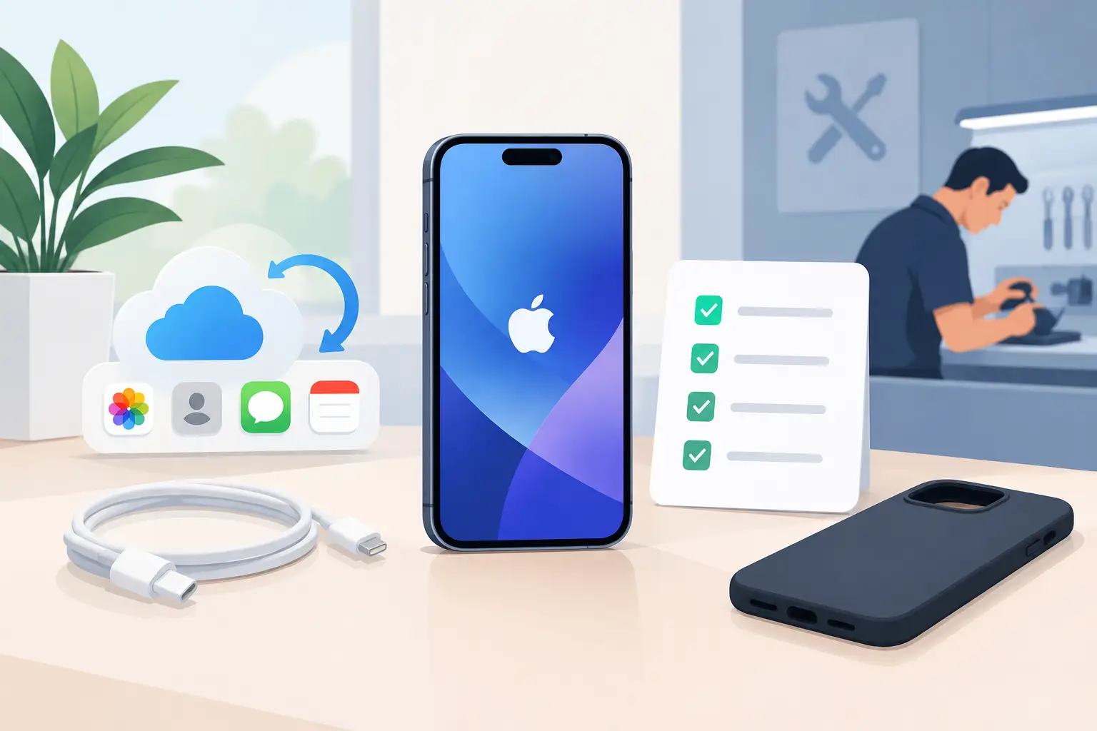 Ako pripraviť iPhone na servis bez stresu