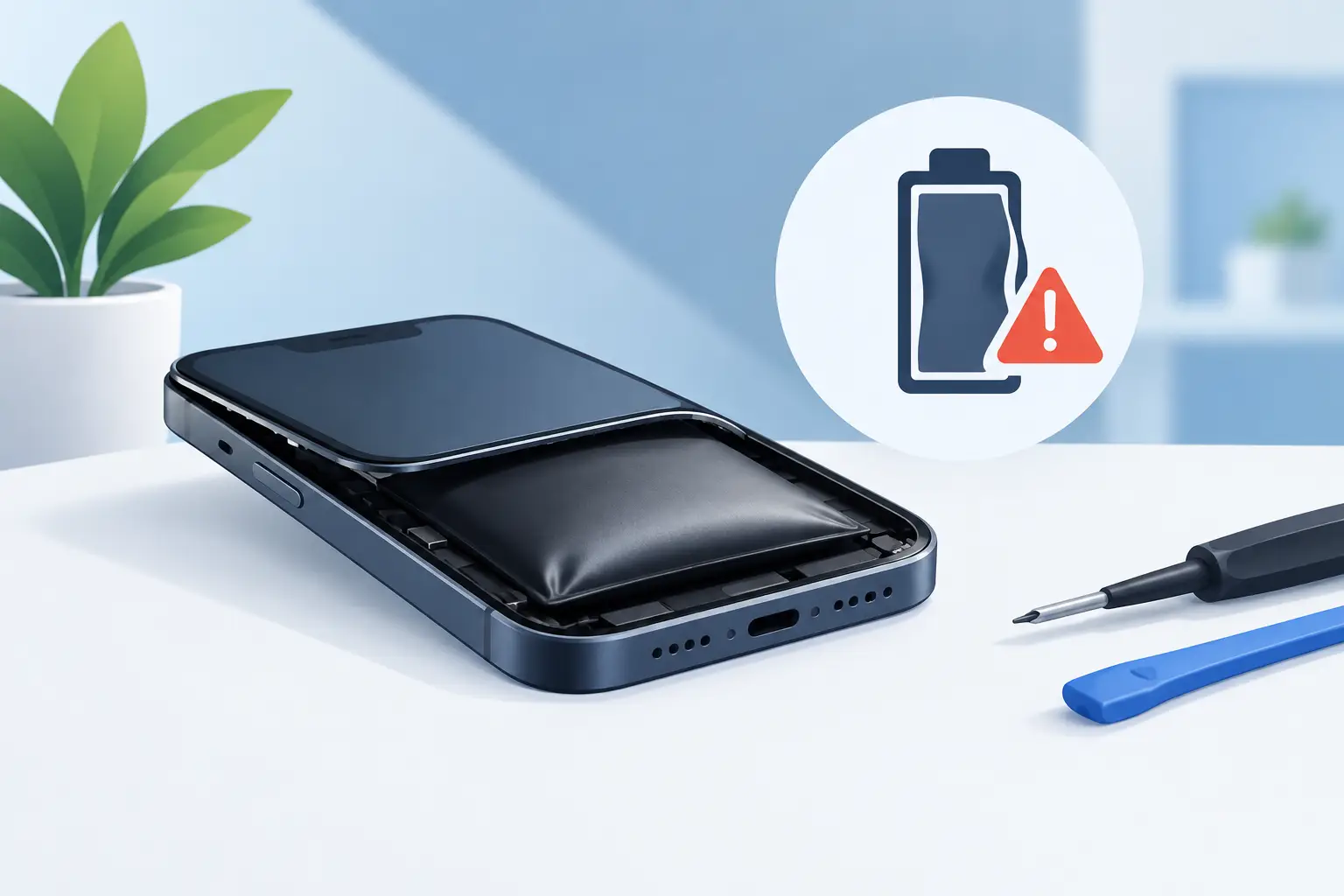 Nafúknutá iPhone batéria: čo urobiť hneď