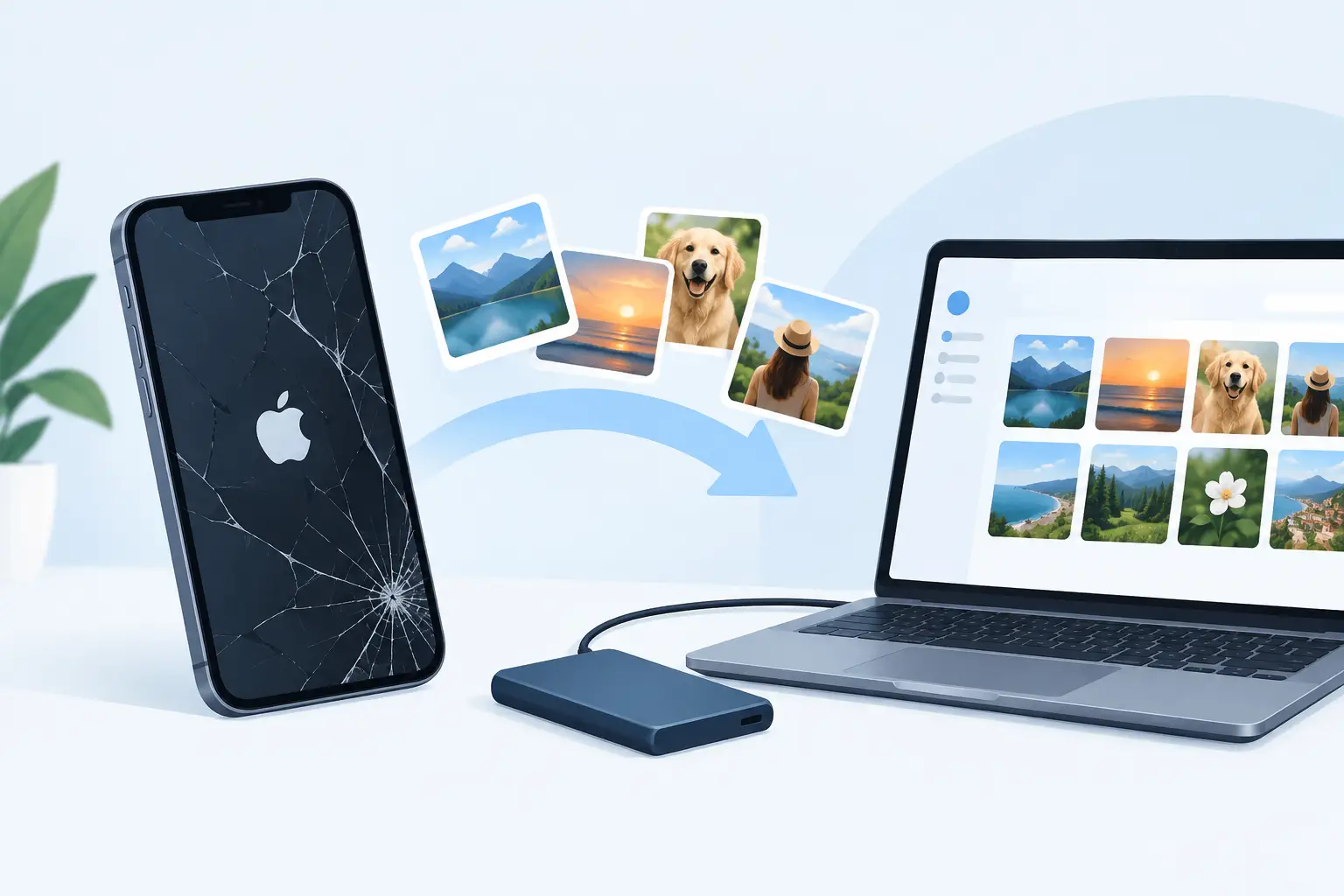 Záchrana fotiek z poškodeného iPhonu krok za krokom